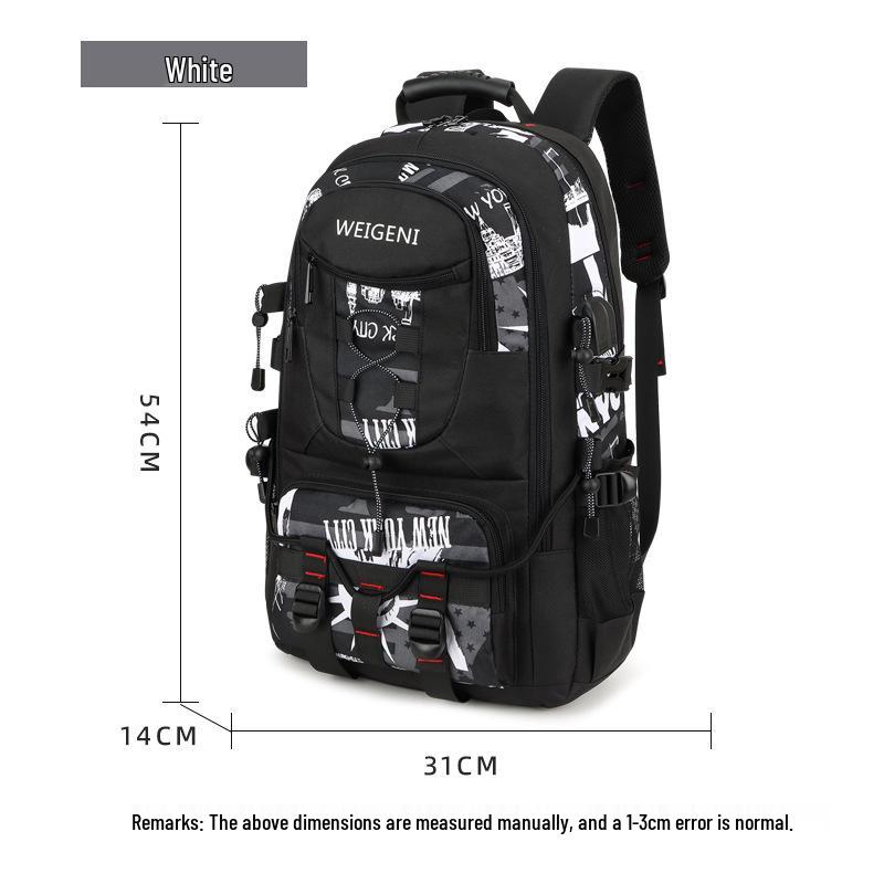 

Men s Large Capacity Waterproof Travel & Sports Backpack - Outdoor, School, Mountaineering Luggage Bag