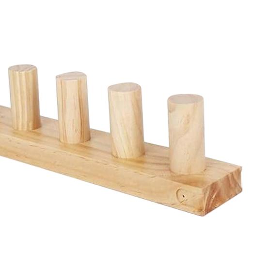 Thick Yarn Knitting Loom Reusable Wood Frame Adjustable Loom Beginners DIY Knitting Loom for Thick Yarn Blankets Crafting