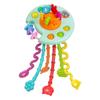 Montessori Pull String Sensory Toy Baby Silicone Teething Early Education Fidget Activity Grasp Travel Toys For Toddler 0-18M