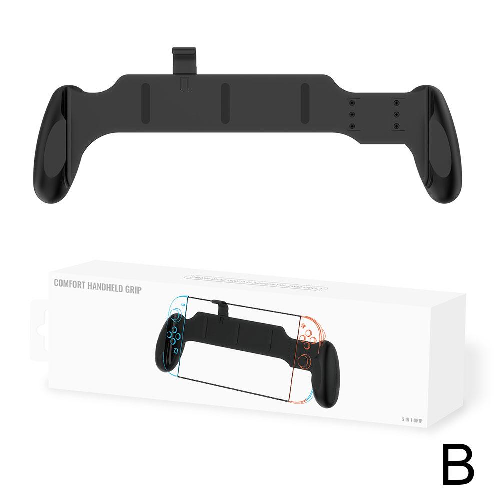  for SWITCH 2 OLED Case Handle Bracket Anti-Slip Hand Grip Protective Cover Game Console Stand for SWITCH Accessories
