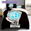 Belgrano Athletic Club Pattern Bedding Home Decoration Birthday Gift (1 * duvet cover + 2 * pillowcase, without core)