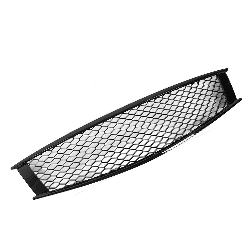 Gloss Black Mesh Front Bumper Grille Grills for G37 2 Door Coupe Convertible 2008 To 2013