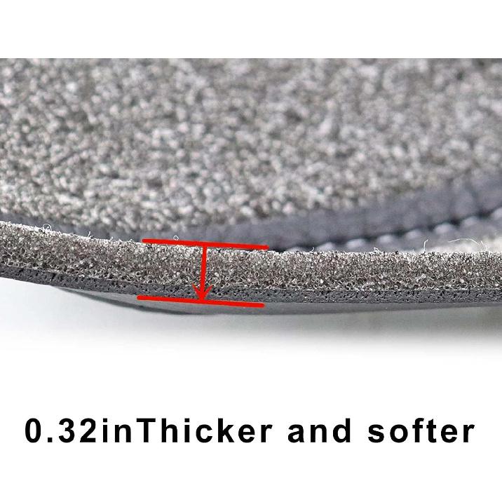 FZJDSD 2Pcs Black Auto Door Panel Armrest Cover Replacement Compatible With Honda Odyssey 2011 2012 2013 2014 2015 2016 2017 Microfiber Leather Car