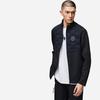 Li Ning Down Jackets Men's Black Stand Collar Moderate Down Jacket AYMT159-1