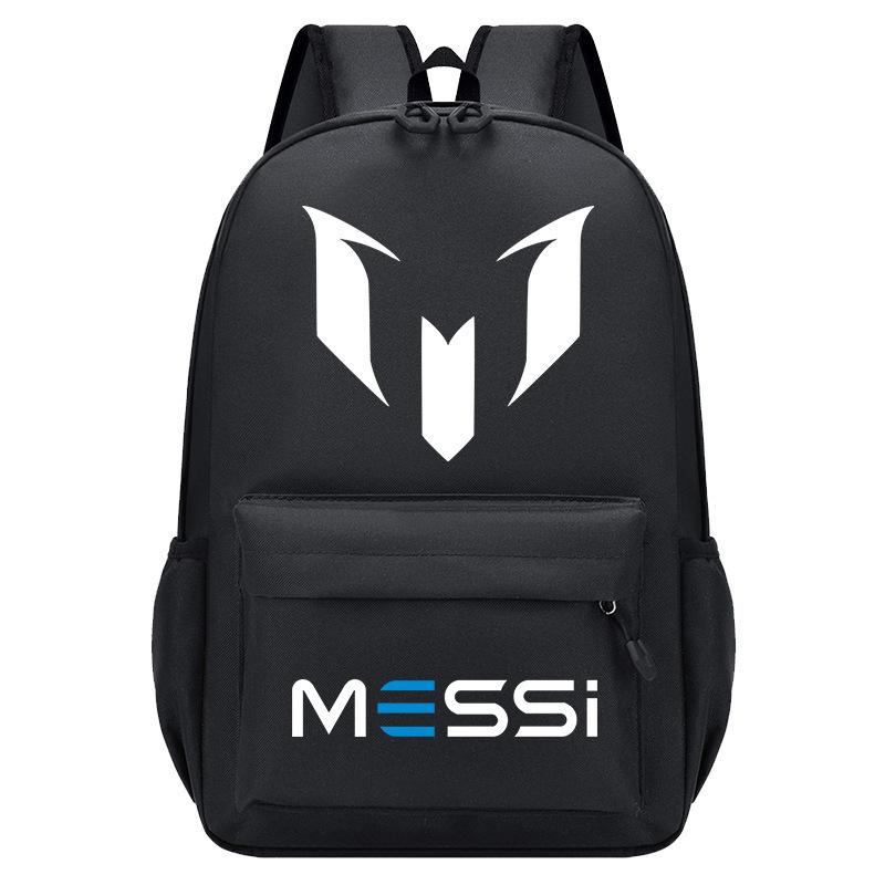 Large Capacity Schoolbag with Shoulder Strap; Student Three-piece Pencil Case Set