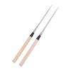 Sushi Essstäbchen Professionelle Massivholz Edelstahl Spitze Sashimi Essstäbchen für Restaurant