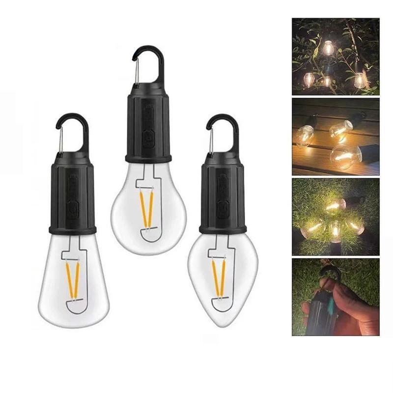 Best-Selling Solar Rechargeable Camping Light - Portable Spherical Tent Bulb