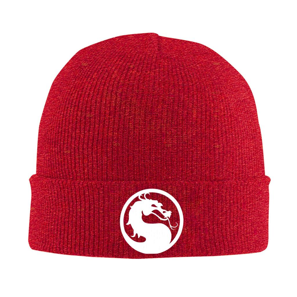 Mortal Kombat Game Knit Hat Beanies Autumn Winter Hats Warm Unisex  Street  Caps for Men Women Gift,
