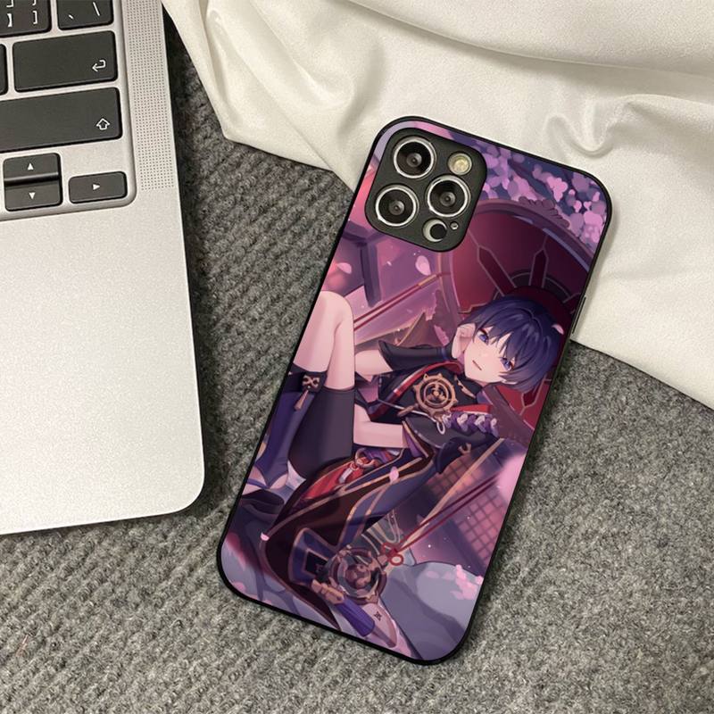Genshin Impact Scaramouche Phone Case for iPhone 11 12 13 mini pro XS MAX 8 7 6 6S Plus X 5S SE 2020 XR cover