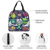 Custom Plants Gaming Zombies Lunch Bag Men Women Thermal Cooler Insulated Lunch Boxes for School