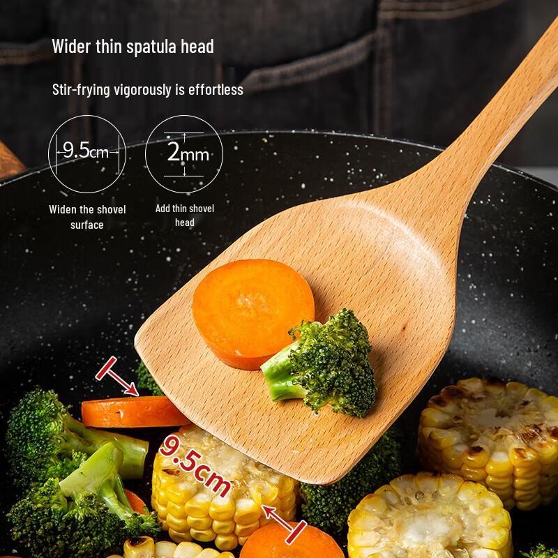 Maxcook Wooden Utensil 3-Piece Set