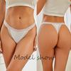 Women Thongs 3Pcs/set Lace G-sting Panties Female Sexy T-Back Underwear S-XL Ladies Thong Underpants Nylon Thongs Lingerie 2023