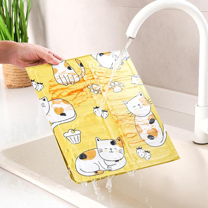 Home Kitchen Stove Foil Plate Prevent Oil Cooking Hot Baffle Kitchen Tool