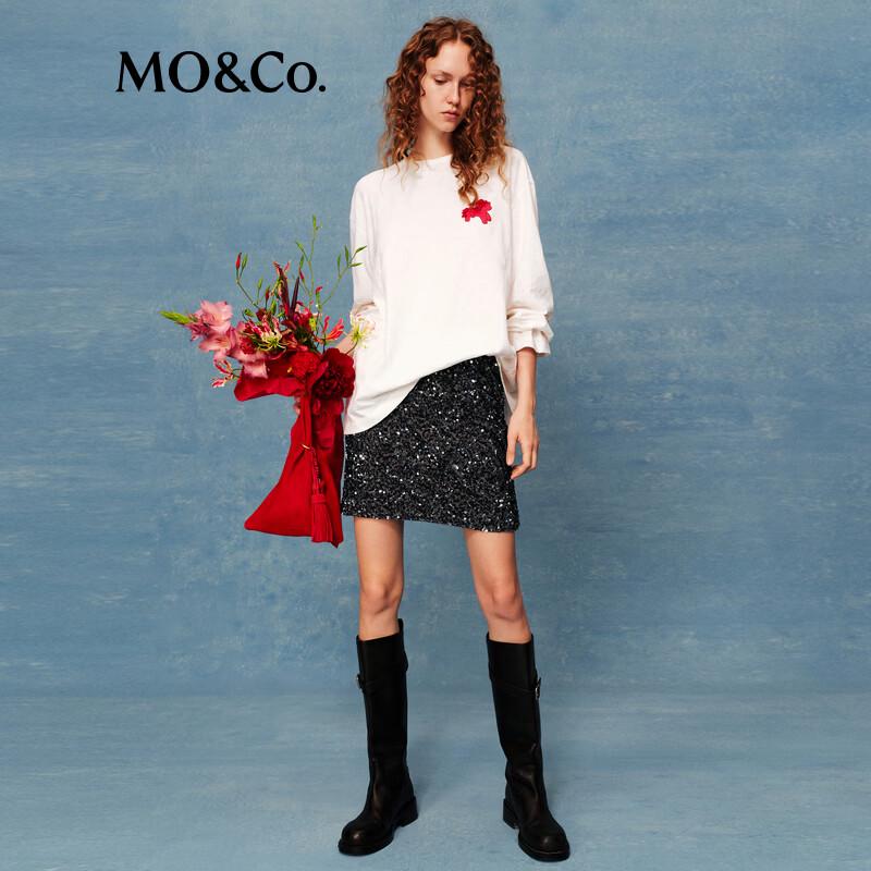 MO&Co. Women's A-Line High-Waist Mini Skirt