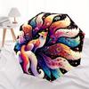 1pc Fantasy Fox Auto Folding Cute Cute Umbrella, 8-Rib Sturdy Canopy, Portable Travel Umbrella for Outdoor Use,104