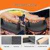 Zhishi Cast Iron Rectangular Grill Meat & Burger Press - 2 Pack