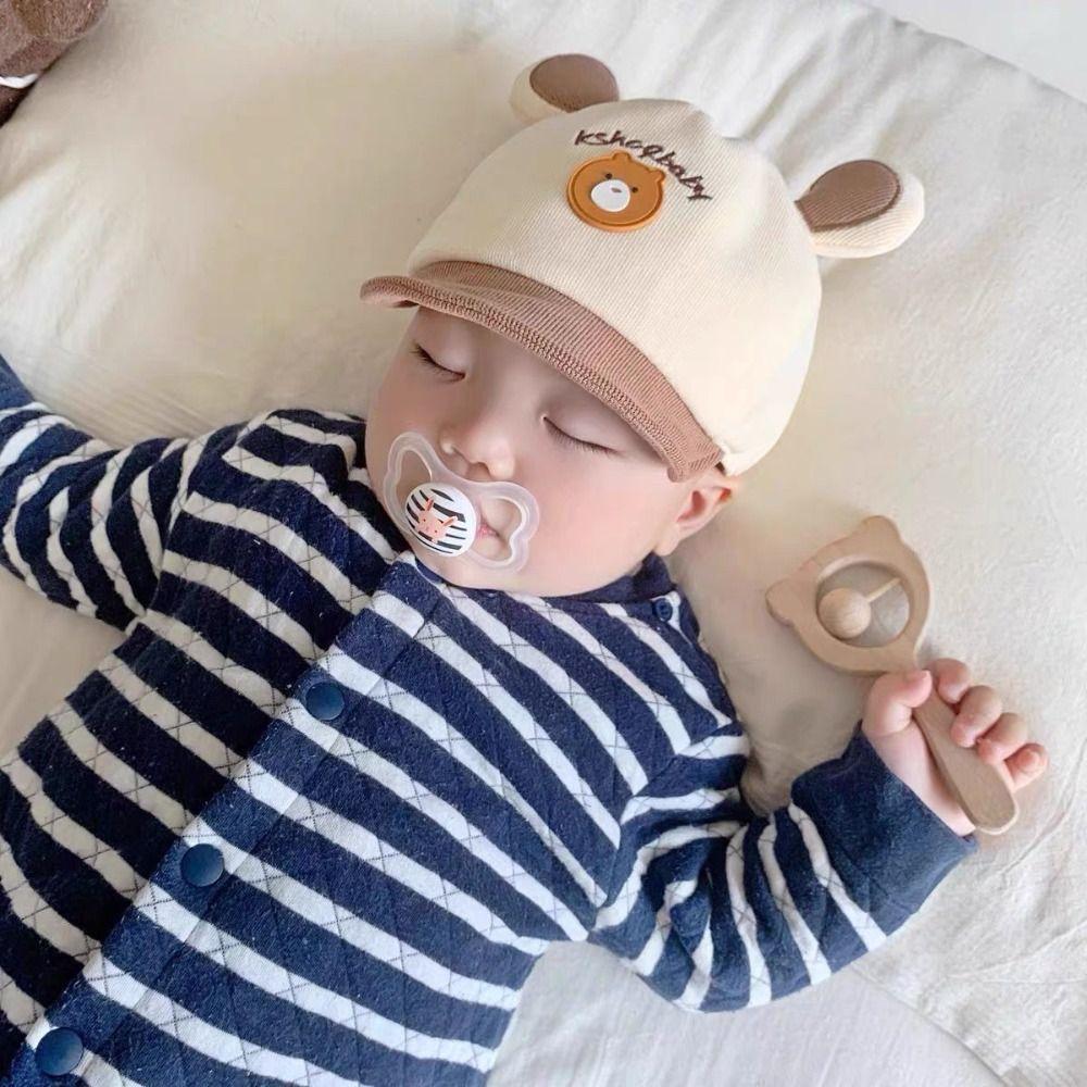 Ears Bear Baby Hat Animal Infant Sun Hat Cute Baby Baseball Cap  Outdoor