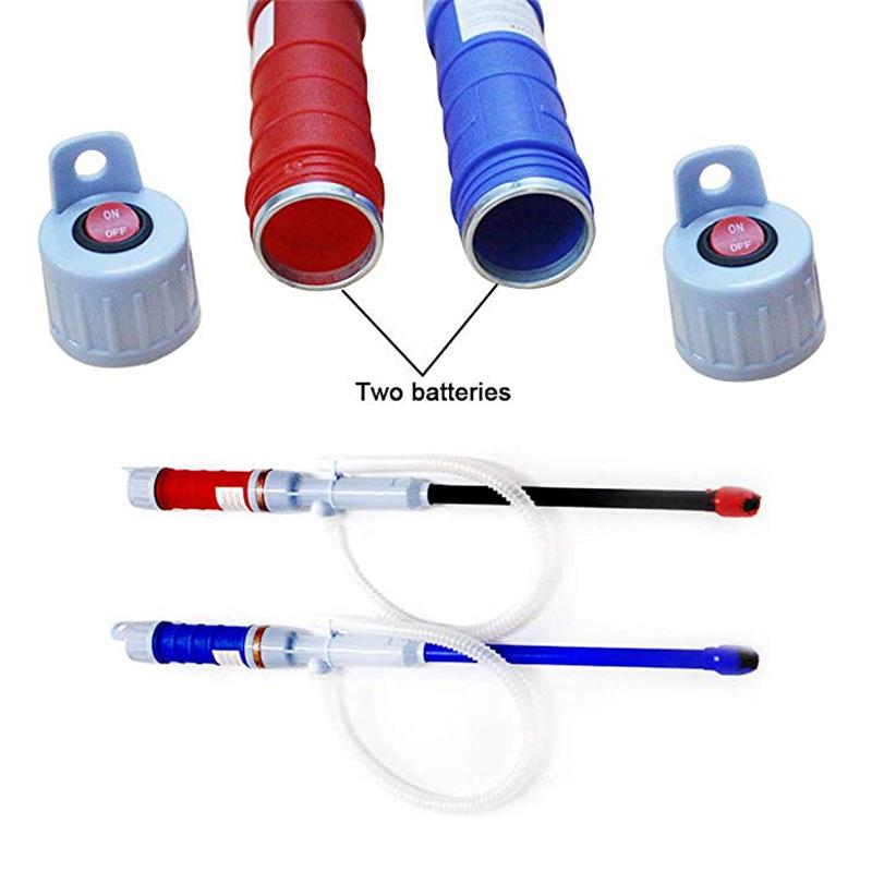 Electric Oil Pump Siphon Liquid Transfer Pump Handheld Pump Battery Operated Water Gas Tools Portable Car Siphon Petrol Fuel