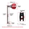 Fishing Reel Handle Alloys Power Reel Handle Knob Grip Replacement Assembly Part