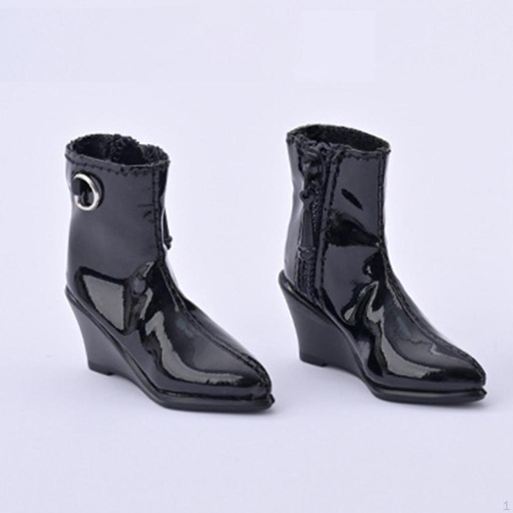 1/6 Action Figure Shoes Doll Costume Accessories Hollow Boots Mini Miniature Model for 12 Inch