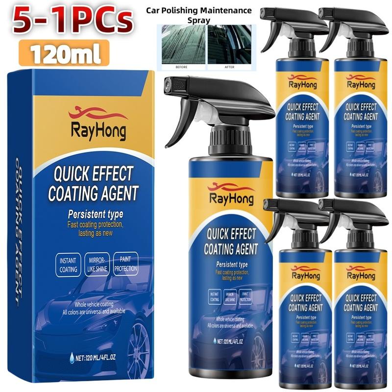 1-5 Stück 120ml Autoversiegelung Hydrophober Schutz Schnelltrocknend Autopolitur Pflege-Spray Wasserabweisendes Spray Autozubehör