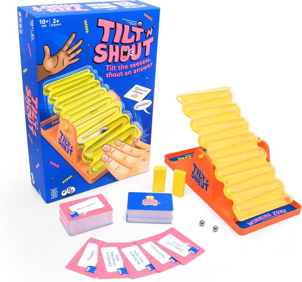 

Tilt N Shout Plastic Diy Shaking Balance Board For Family Fun And Kids Entertainment синий