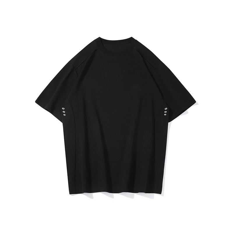Outdoor Casual Style Round-Neck Short-Sleeve T-Shirt New Summer Arrival Minimalist Solid-Color Fashion Top