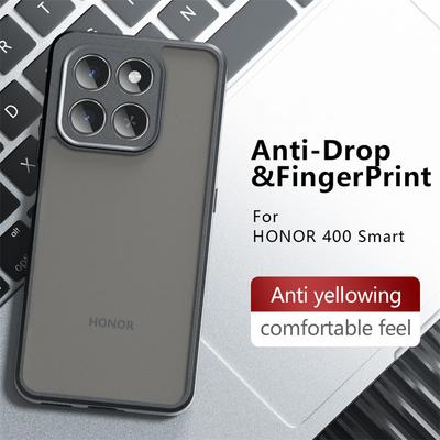 Translucent Matte Phone Case For Honor 400 Smart Anti-knock Matte Back Cover For Honor 400 Smart Case For Honor 400 Smart Case