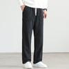 FAPAI Men's Corduroy-Look Thickened Wide-Leg Sweatpants