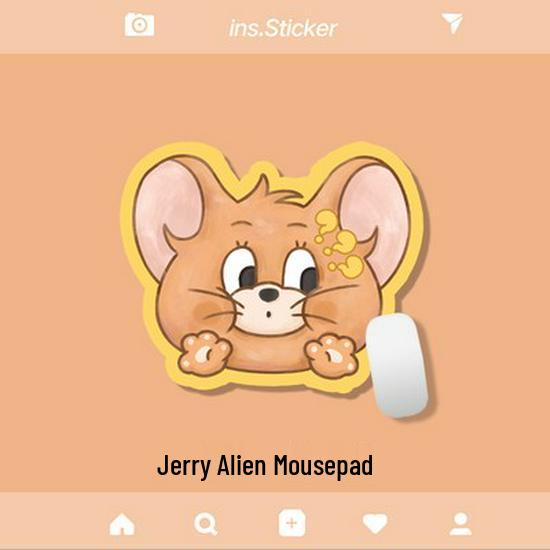 Shin-chan Irregular Anti-Slip Rubber Mouse Pad - Cute Cartoon Design for Office & Gaming