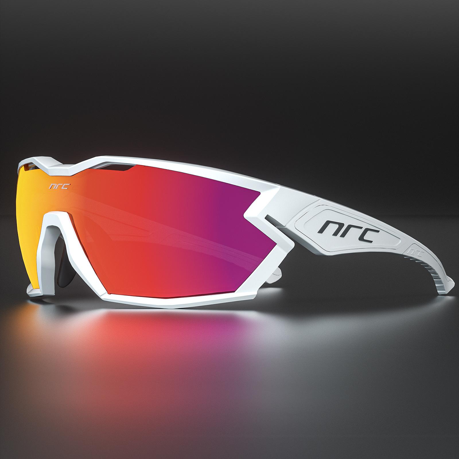 

Nrc Велосипедные велосипедные очки Велосипедные очки UV400 Солнцезащитные очки Очки Мужские Женские Спортивное оборудование Для Дорожного Велосипеда Mtb Uv400 1 LENS