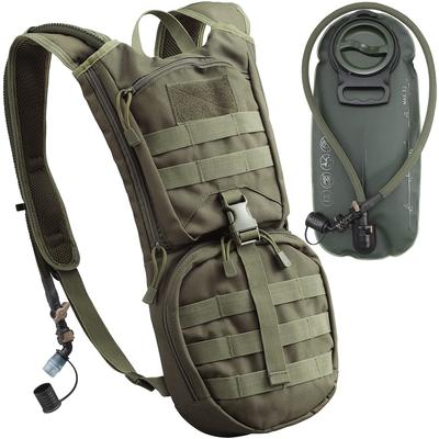 KAMUI Hydration Bag Capacity Military Rucksack Water Supply Backpack Perfect for Trail Survival [Large 3L] - Running, Hiking, Cycling, Biking,
