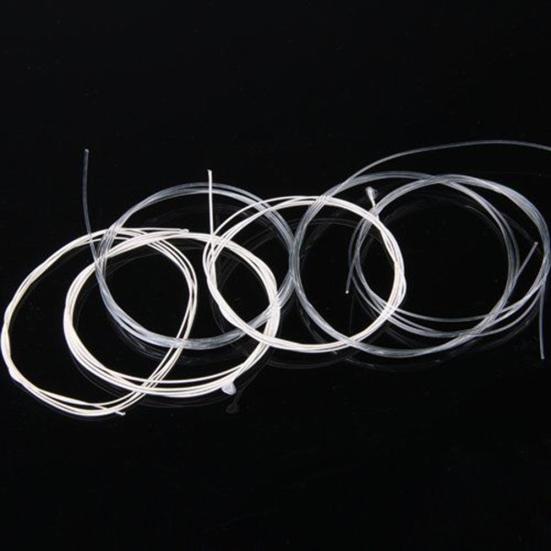 6Pcs E A D G B E Replaceable Nylon Classic Guitar Strings Set Connector Line