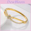 Titanium Steel Butterfly Bow Bracelet With Geometric Design For Fashion And Gift