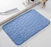 Tappeti Mat Antiscivolo Ciottoli Goffrati Bagno Vasca da Bagno Lato Lavabo Tappetino Pavimento Cabina Doccia Zerbino Memory Foam