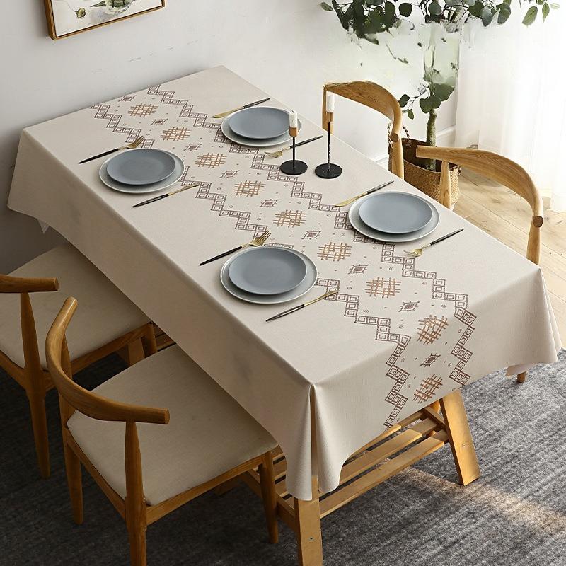 

Водонепроникна, Маслостійка, Миюча ПВХ Скатертина, Готельна Скатертина, Скатертина на Кавовий Столик, Стійка до Плям Скатертина, Зносостійка 90*90cm