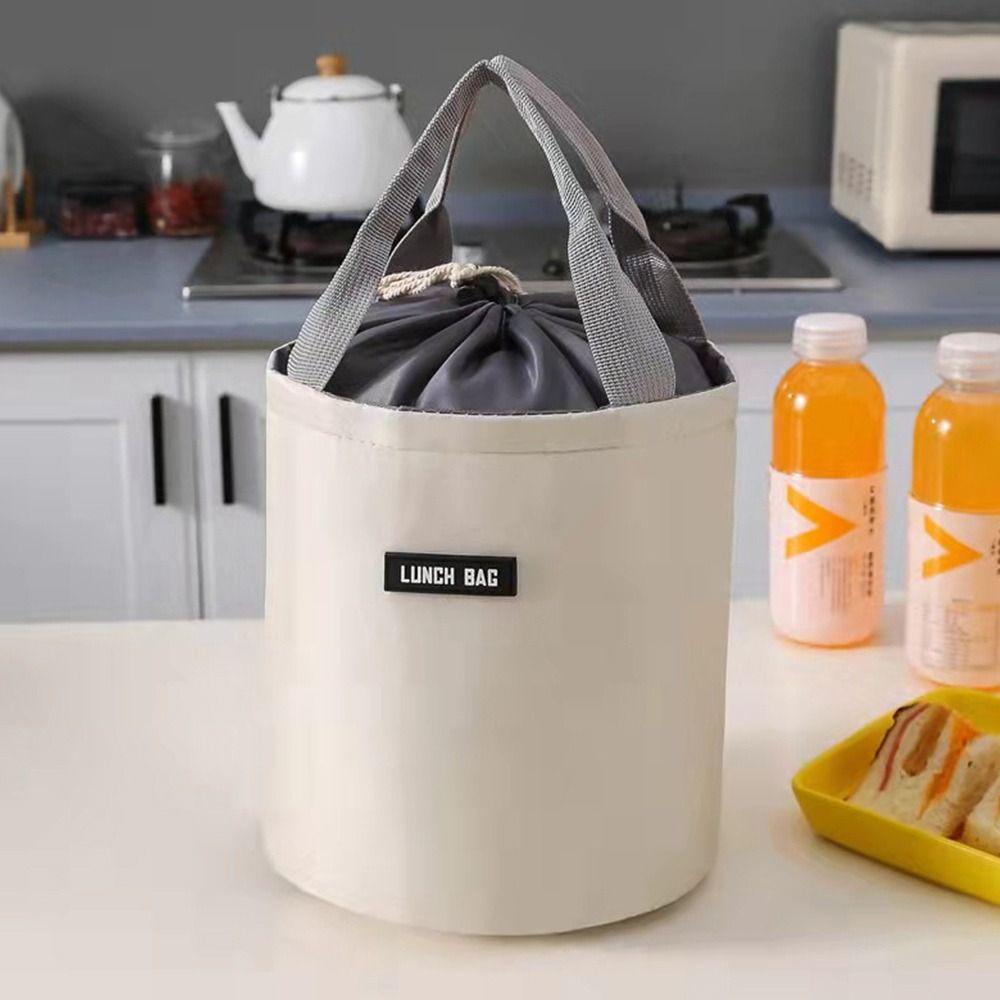 Portable Storage Bag Travel Kid Student Insulated Thermal Bag Breakfast Organizer Lunch Box Cooler Lunch Bag