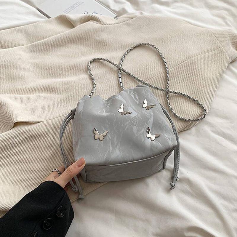 New Summer Simple and Fashionable Bucket Bag for Women's Fashion Casual Crossbody Shoulder Bag Popular Simple Commuting Bag
