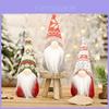 Christmas Fairy Snowflake Knit Hat Forest Elder Figurine Decorative Gift For Holiday Decor