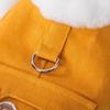 Plush Dog Warm Clothes Windproof Dog Vest Coat Fashion Pet Clothes  for Small Medium Dog