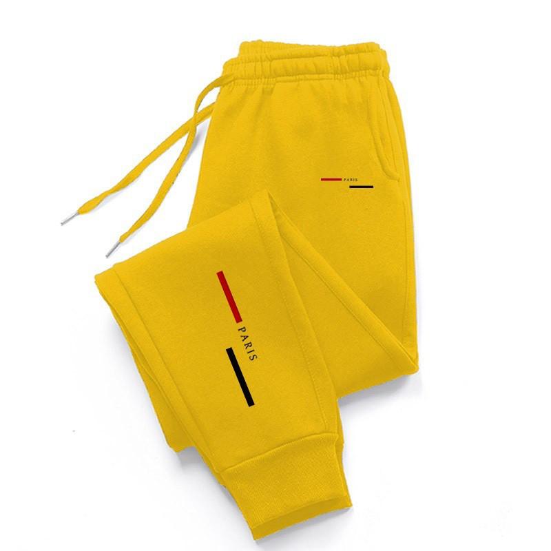 Mens Printed Jogger Sweatpants Warm Casual Loose Fit Sports Trousers