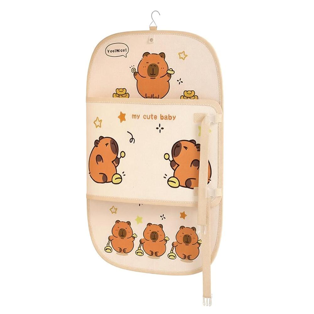 Foldable Cartoon Storage Board for Clothes Multi-Functional Large Capacity Clothes Dust Bag Clothes Organizer Space Saver