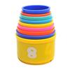 Rabbit Toy Interactive Stacking Cups Bunny Toy Small Rabbit Hiding Food Toy Hamster Foraging Ball for Small Pet