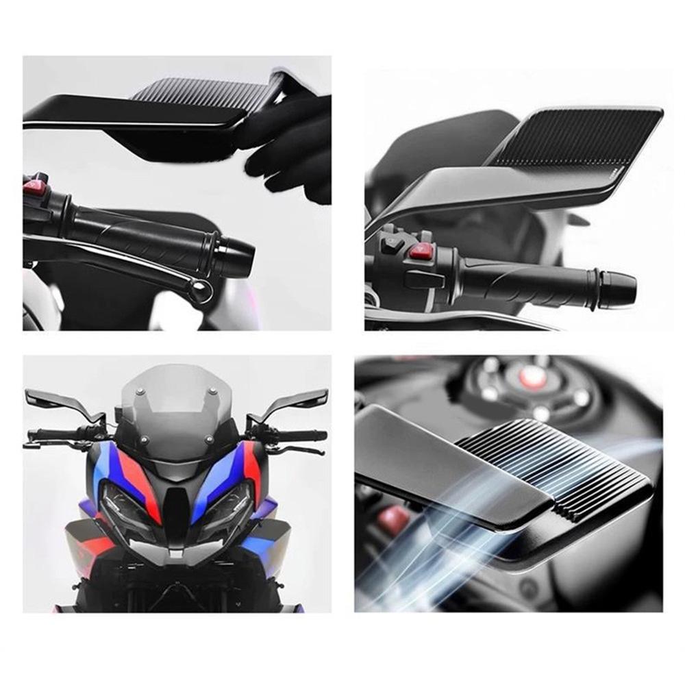 1 Pair Motorcycle 360° Rotation Side Rearview Mirror Fit For Honda CB650R CB650F