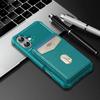 For iPhone 17 Pro Magnetic Phone Case Liquid Silicone PC Protective Back Cover Compatible with