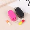 Travel Pill Case Pill Organizer Medicine Organizer Portable Mini Pill Box Keychain Pill Box Magnetic Slide To Store Pills