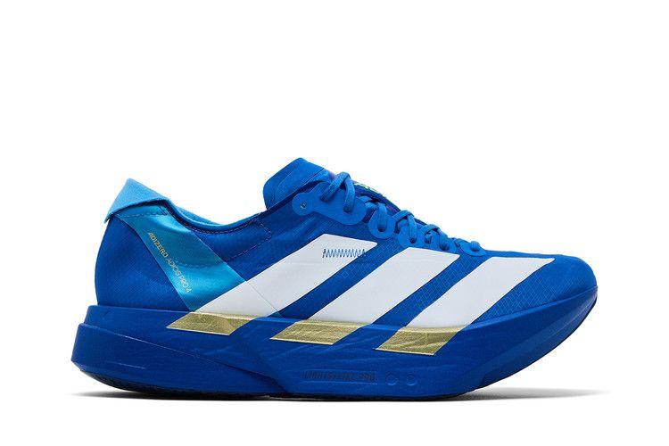adidas Adizero Adios Pro 4 Blue White Lime Burst