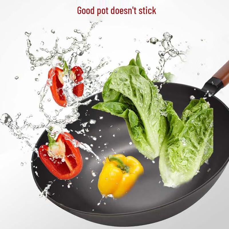 DStt King's Return 30CM Raffinierter Eisen-Wok