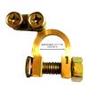 Dual Voltage Battery Master Cut Off Switch 12/24V Zinc Alloy Structure Negative Pole Disconnect Tool Free Knob PCB Design