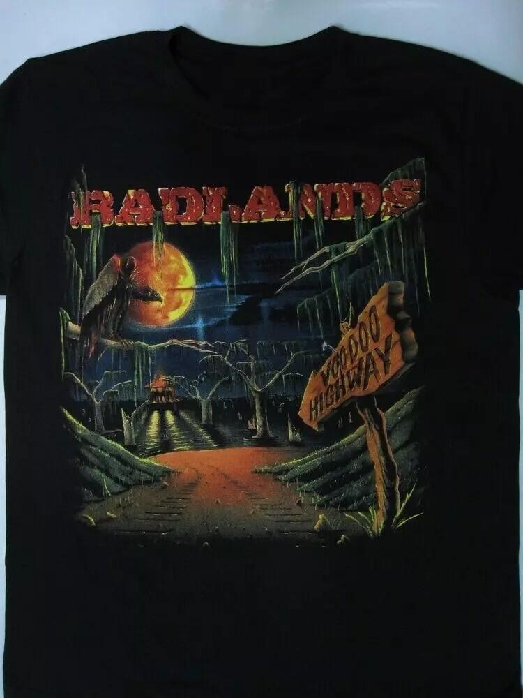 Collection Badlands Band Reprint Cotton Black All Size Unisex T-Shirt Unisex T-Shirt XL